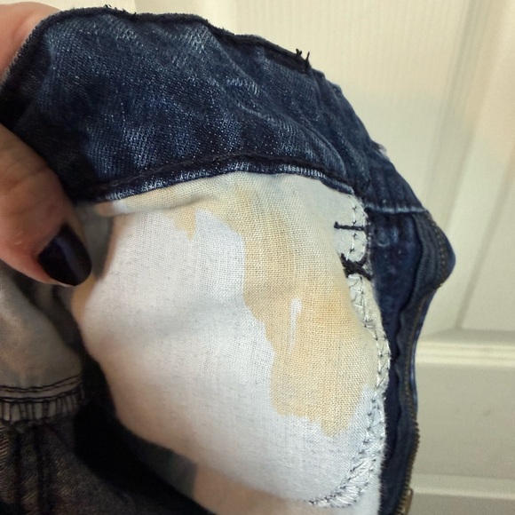 Mad Blue Distressed Denim Men’s Shorts Size 36 100% Cotton - Picture 12 of 12